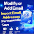 modify or add information based on the existing email
