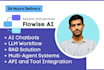 build a custom flowise ai chatbot and automation workflow