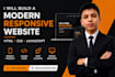 design a responsive landing page front end web developer