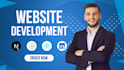create custom websites as a fullstack developer