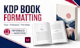 format and typeset your book for amazon KDP in indesign