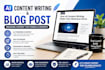 write engaging blog post and articles
