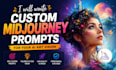 write custom midjourney prompts for your ai art