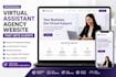 build virtual assistant agency website that gets clients