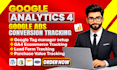 setup google ads conversion tracking, analytics 4, ga4 ecommerce tracking