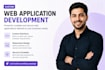 develop a custom web application
