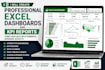 create professional excel dashboards and KPI reports