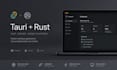 develop desktop apps using tauri and rust