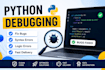 fix python bugs, errors, debug and optimize your python code