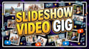 create a modern and clean slideshow video