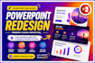 redesign your powerpoint slides into a modern presentation