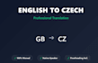professionally translate english to czech