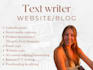 write unique texts for your website in dutch or english