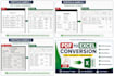 convert pdf to excel
