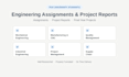 write engineering assignments and projects