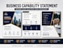 design a company profile, capability statement,