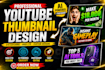 design eye catching youtube thumbnails using ai