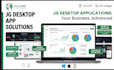 develop custom desktop applications using electron and java