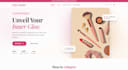 build a modern beauty or comestics ecommerce website