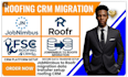 jobnimbus to roofr migration data transfer setup roofing crm measurement
