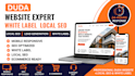 be white label duda website developer, duda expert, local SEO website designer