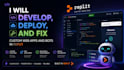 develop, deploy, and fix custom web apps and bots in replit