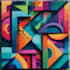 create abstract art, graffiti and illustration expressionism