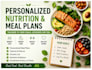 create a personalized nutrition and meal plan