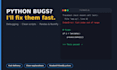 help you with python programming and debugging your code