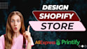 design shopify dropshipping store
