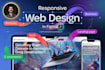 design responsive website UI UX design in figma