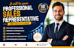 close high ticket leads, sales representative, commission based sales closer