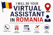 be your personal virtual assistant in romania