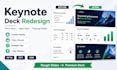 redesign keynote presentation, pitch deck, sales deck slides