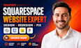 build, squarespace website, design custom code, custom css, fix squarespace bug
