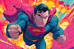 illustrate professional comic book superhero scenes