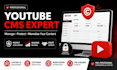 manage, protect and optimize your content using youtube cms