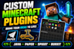 develop a custom minecraft plugin