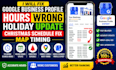 fix google business profile hours wrong holiday update christmas schedule map