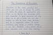 create neat english handwritten notes