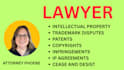 provide you IP legal consultation