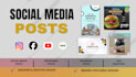 create social media graphics