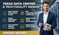 deliver texas data center structural plans and tech facility layout drawings