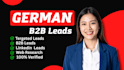 do targeted german b2b lead generation