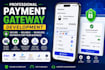 develop secure payment gateway integration for website and mobile app