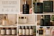 create luxury cosmetic label and bottle label design