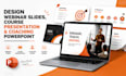 design webinar slides, course presentation and coaching powerpoint
