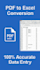 do accurate ,PDF to excel data entry