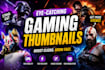 design catching youtube gaming thumbnails that boost clicks