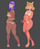 make spicy illustration with your character